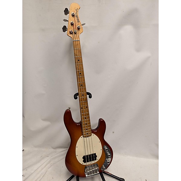 Used Used Ernie Ball Music Man Stingray 4 String Honey Burst Electric Bass Guitar