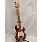 Used Used Ernie Ball Music Man Stingray 4 String Honey Burst Electric Bass Guitar