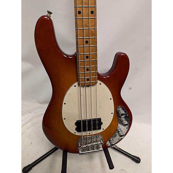 Used Used Ernie Ball Music Man Stingray 4 String Honey Burst Electric Bass Guitar