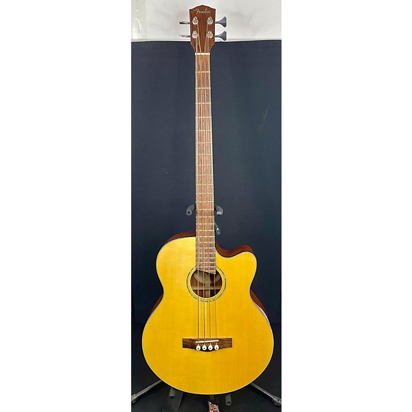 Used Fender Used Fender GB-41SCE Natural Acoustic Bass Guitar