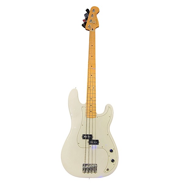 Used Used Fender Player Precision Bass White Electric Bass Guitar