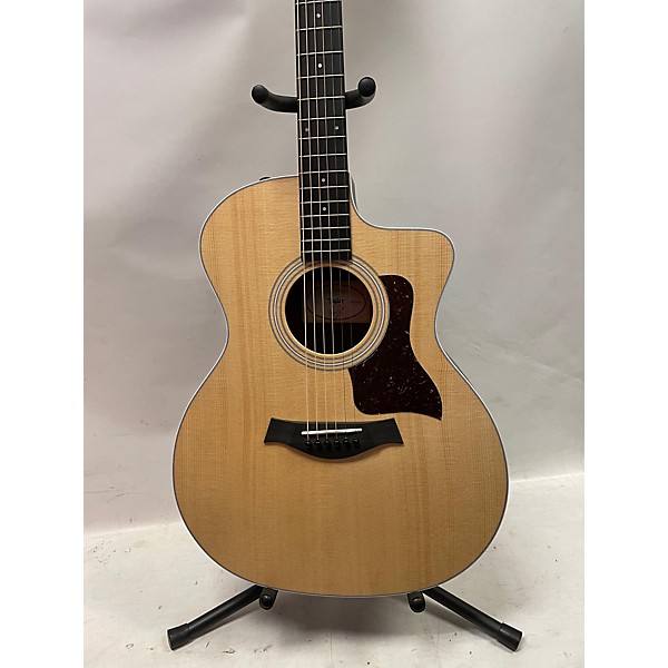 Used Taylor Used Taylor 214CE Natural Acoustic Electric Guitar