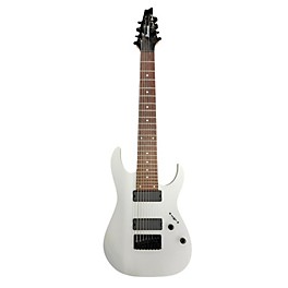 Used Ibanez Used Ibanez RG8 8 String White Solid Body Electric Guitar