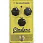 Used TC Electronic Cinders Overdrive Effect Pedal thumbnail