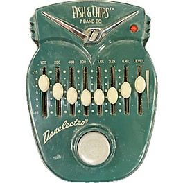 Used Danelectro DJ14 Fish And Chips 7-Band EQ Pedal