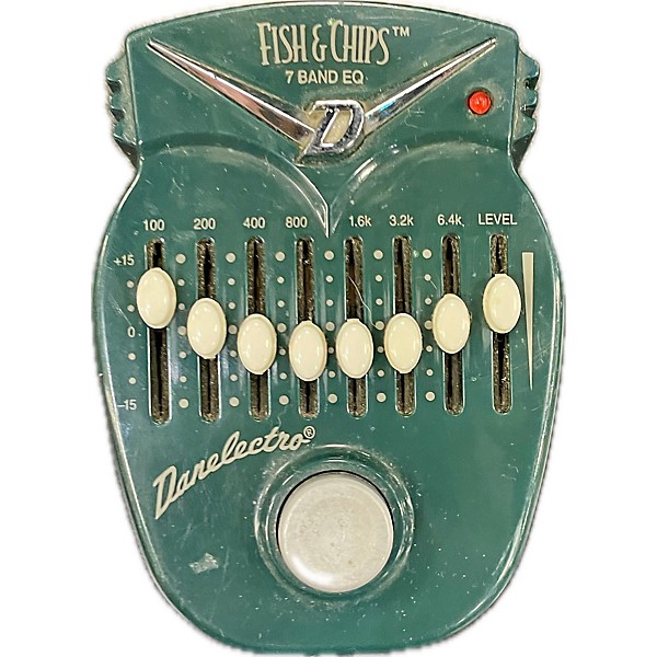 Used Danelectro DJ14 Fish And Chips 7-Band EQ Pedal