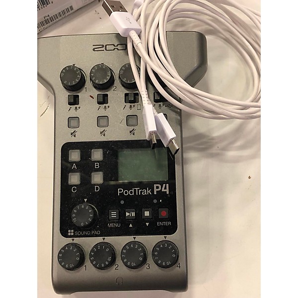 Used Zoom PODTRAK P4 MultiTrack Recorder