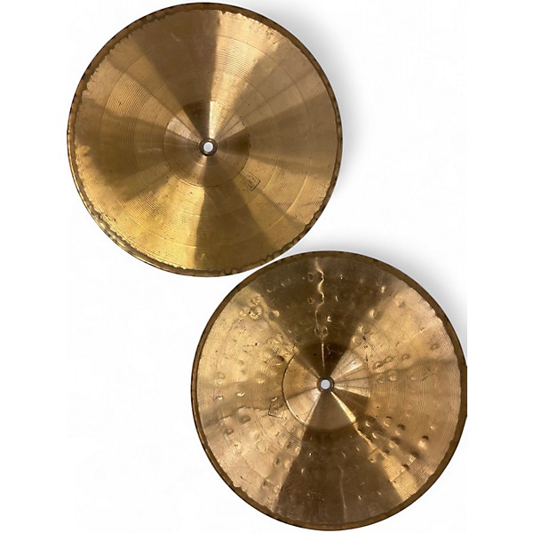 Used Sabian/slingerland Used Sabian/slingerland 14in 14in hi hat pair Cymbal