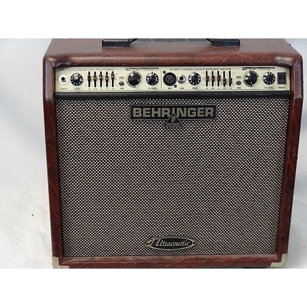 Used Behringer Used Behringer Ultracoustic ACX450 Acoustic Guitar Combo Amp