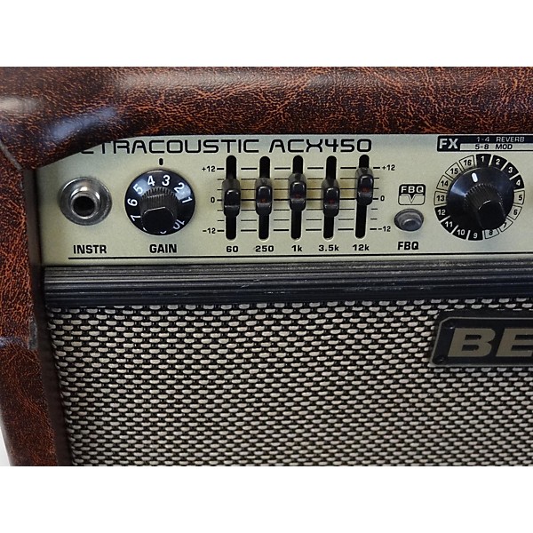 Used Behringer Used Behringer Ultracoustic ACX450 Acoustic Guitar Combo Amp