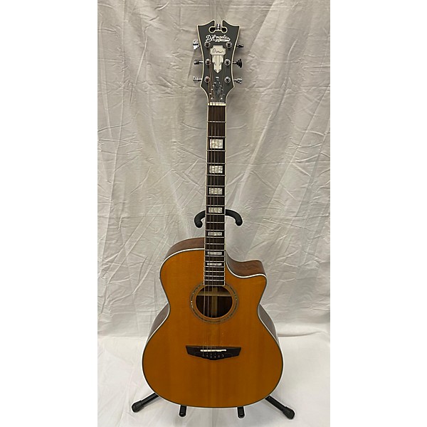 Used D'Angelico Used D'Angelico Premier Series Gramercy CS Cutaway Orchestra Natural Acoustic Guitar