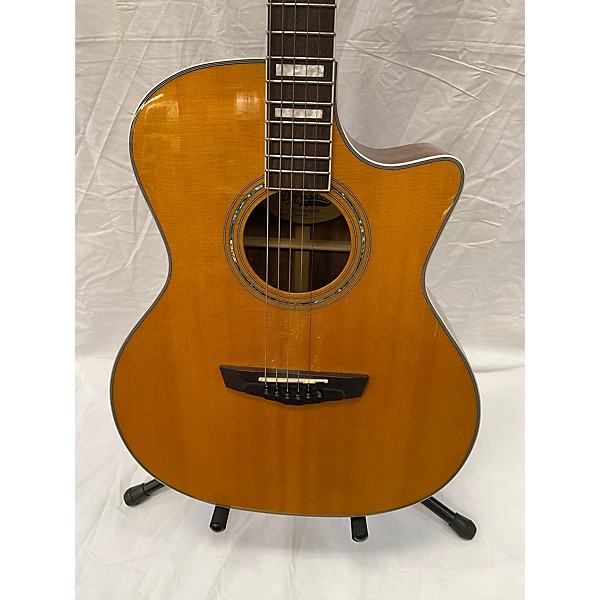 Used D'Angelico Used D'Angelico Premier Series Gramercy CS Cutaway Orchestra Natural Acoustic Guitar