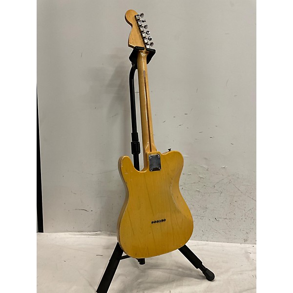 Vintage Fender Vintage 1977 Fender Telecaster Deluxe Butterscotch Blonde Solid Body Electric Guitar