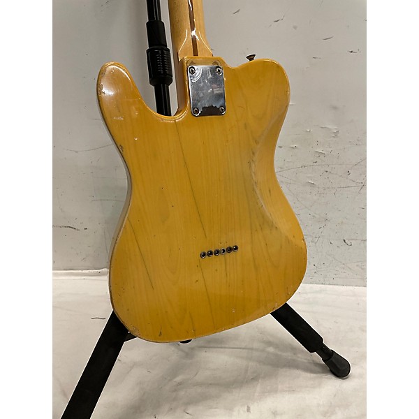 Vintage Fender Vintage 1977 Fender Telecaster Deluxe Butterscotch Blonde Solid Body Electric Guitar