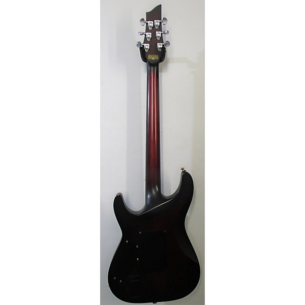 Used Schecter Guitar Research Used Schecter Guitar Research C1 Floyd Rose Platinum Trans Red Solid Body Electric Guitar