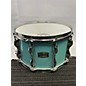 Used Yamaha Used Yamaha 8X14 Recording Custom Snare Drum Surf Green thumbnail