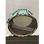 Used Yamaha Used Yamaha 8X14 Recording Custom Snare Drum Surf Green