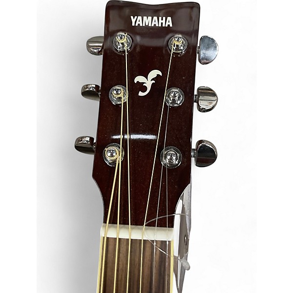 Used Yamaha Used Yamaha FGTA Natural Acoustic Electric Guitar