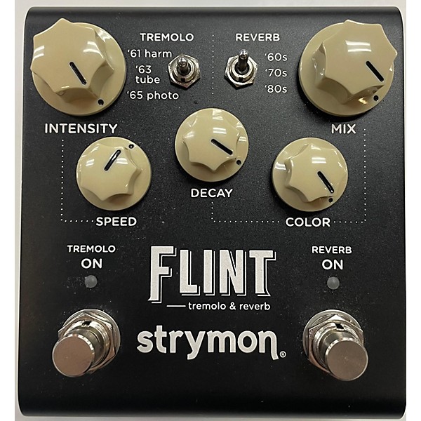 Used Strymon Used Strymon Flint Tremolo And Reverb Effect Pedal