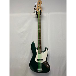 Used Squier Used Squier Jazz Bass Green Electric Bass Guitar