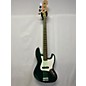 Used Squier Used Squier Jazz Bass Green Electric Bass Guitar thumbnail