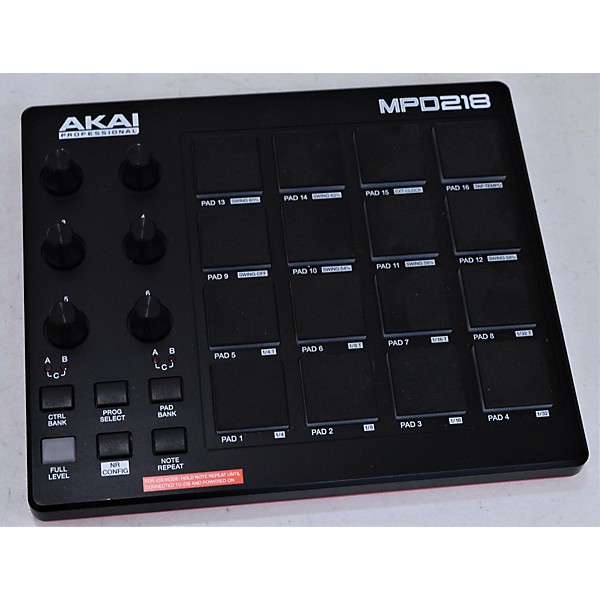 Used Akai Professional Used Akai Professional MPD218 MIDI Controller