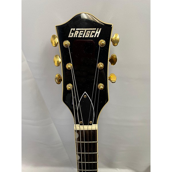 Used Gretsch Guitars Used Gretsch Guitars G5420T Electromatic Black And Gold Hollow Body Electric Guitar