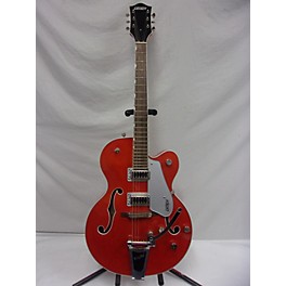 Used Gretsch Guitars Used Gretsch Guitars G5420T Electromatic Orange Hollow Body Electric Guitar