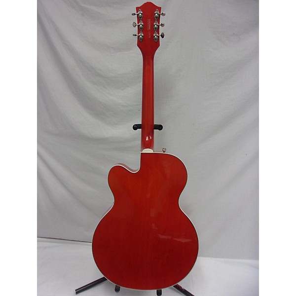 Used Gretsch Guitars Used Gretsch Guitars G5420T Electromatic Orange Hollow Body Electric Guitar