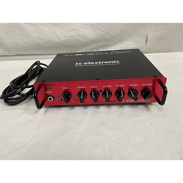 Used TC Electronic THRUST BQ250 Bass Amp Head