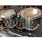 Used TAMA Used TAMA 5 piece Rockstar Metallic Silver Drum Kit