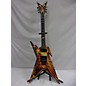 Used Dean Used Dean Razorback Explosion Left-Handed Orange Flame Electric Guitar thumbnail