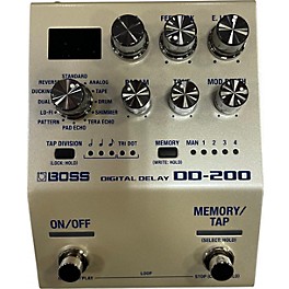 Used BOSS DD200 Digital Delay Effect Pedal