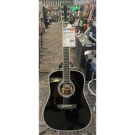 Used Martin Used Martin D35JC Johnny Cash Black Acoustic Guitar