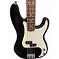 Used Fender Used 2008 Fender American Standard Precision Bass Black And White Electric Bass Guitar