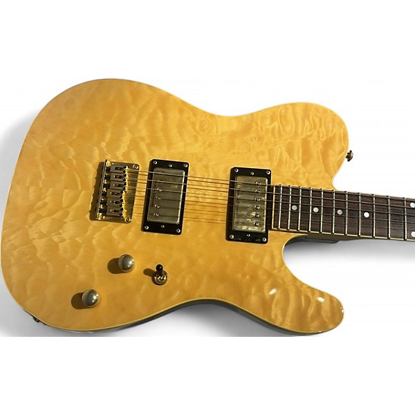 Used Schecter Guitar Research Diamond Series PT Natural Solid Body Electric Guitar