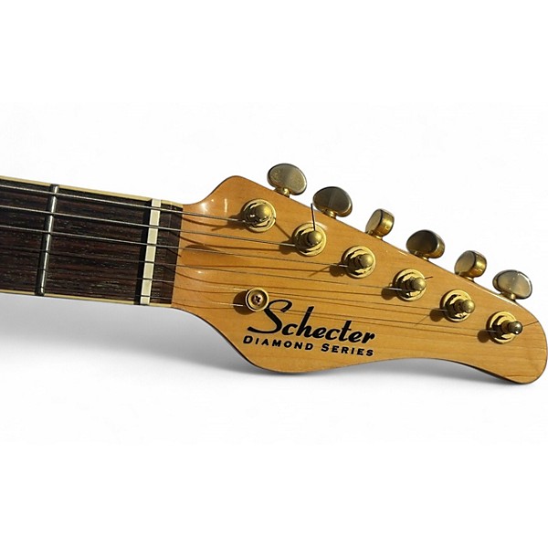 Used Schecter Guitar Research Diamond Series PT Natural Solid Body Electric Guitar
