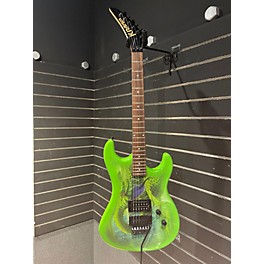 Used Kramer Used Kramer SNAKE SABO SIGNATURE GREEN SNAKE Solid Body Electric Guitar