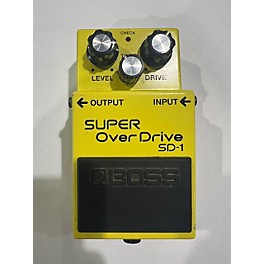 Used BOSS Used BOSS SD1 Super Overdrive Effect Pedal