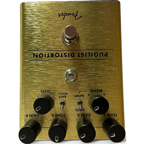 Used Fender pugilist Distortion Effect Pedal