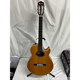 Used Ibanez Used Ibanez Ae450 Vinatge Natural Classical Acoustic Electric Guitar