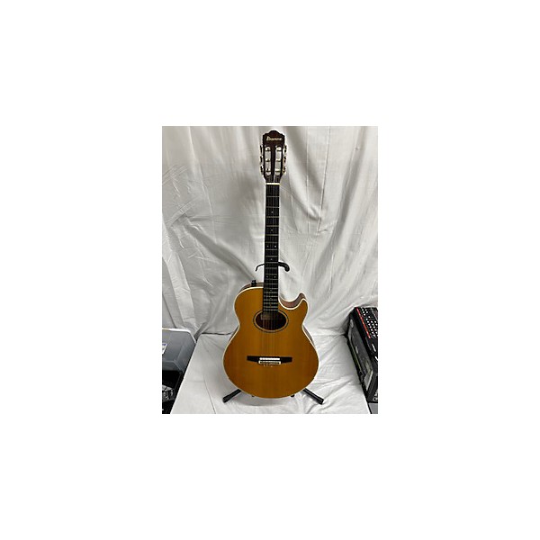 Used Ibanez Used Ibanez Ae450 Vinatge Natural Classical Acoustic Electric Guitar