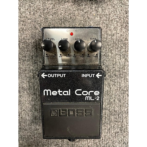 Used BOSS ML2 Metal Core Distortion Effect Pedal