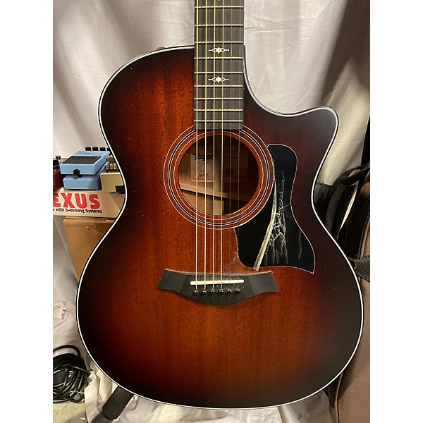 Used Taylor Used Taylor 324CE 2 Tone Sunbust Acoustic Electric Guitar