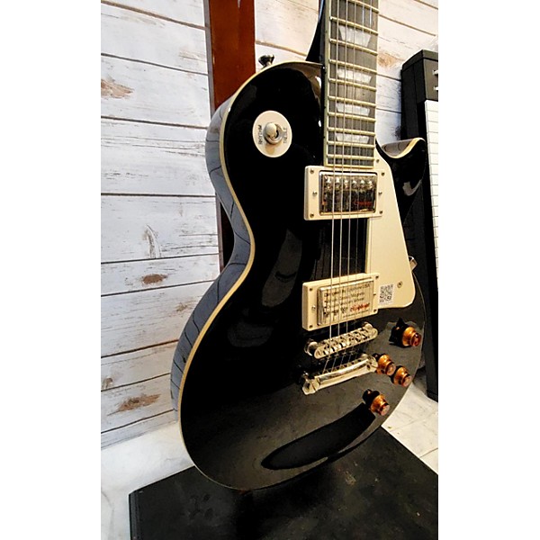 Used Epiphone Used Epiphone Les Paul Standard Black Solid Body Electric Guitar