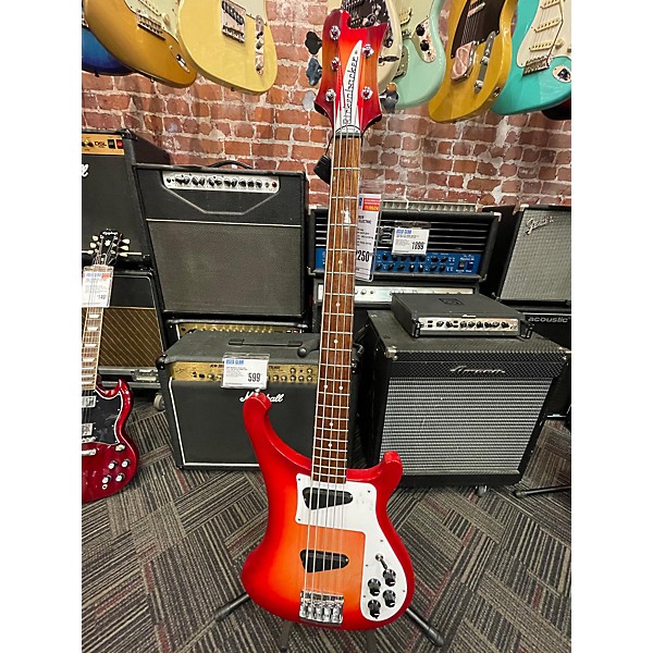 Used Rickenbacker Used Rickenbacker 4003s/5 Fireglo Electric Bass Guitar