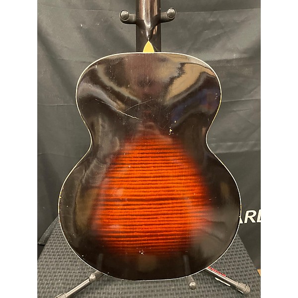 Vintage Gb Walters Vintage 1940s GB Walters Archtop 2 Color Sunburst Acoustic Guitar