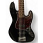 Used 2003 Fender Deluxe Jazz Bass V Black Electric Bass Guitar