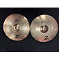 Used Zildjian 14in Z Custom Dyno Beat Hi Hat (Pair) Cymbal thumbnail