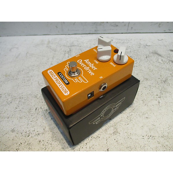 Used Mad Professor Used Mad Professor Amber Overdrive Custom Effect Pedal